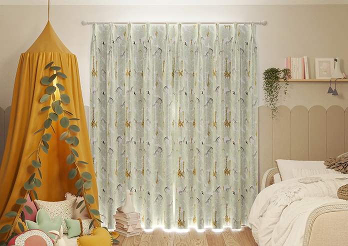 Wild Thing, Sage - Made to Measure Curtains - Image 7
